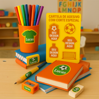 esag - cartela adesivo futebol - escolar esag - cartela adesivo futebol - escolar